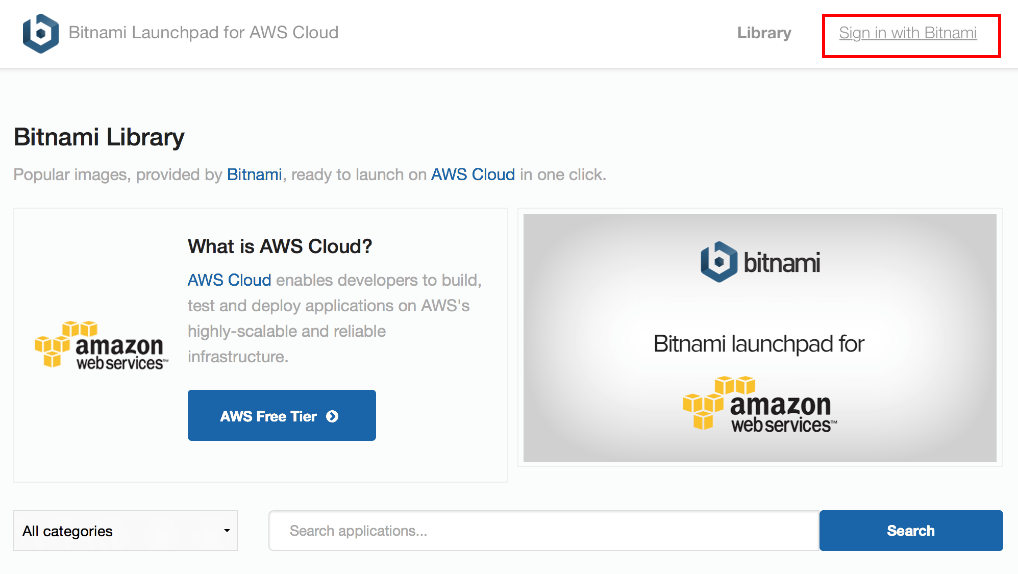 Bitnami login